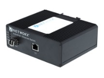 Picture of Industrial Gigabit Fiber Media Converter - 1000Base-LX, LC Multimode, 550m, 850nm, 1 Port