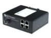 Picture of Industrial Gigabit Fiber Media Converter - 1000Base-LX, LC Singlemode, 20km, 1310nm, 4 Port