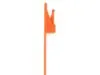 Picture of RETYZ EveryTie 6 Inch Fluorescent Orange Releasable Tie - 20 Pack