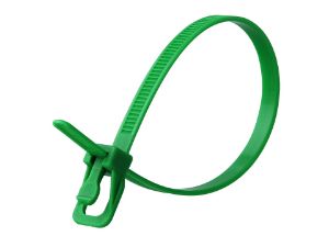 Picture of RETYZ EveryTie 8 Inch Green Releasable Tie - 50 Pack