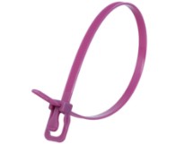 Picture of RETYZ EveryTie 10 Inch Purple Releasable Tie - 100 Pack