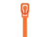 Picture of RETYZ EveryTie 16 Inch Fluorescent Orange Releasable Tie -100 Pack