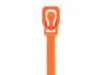 Picture of RETYZ EveryTie 16 Inch Fluorescent Orange Releasable Tie -100 Pack