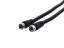 Picture of RG6 CaTV Coaxial Patch Cable - 3 FT, F Type, Black