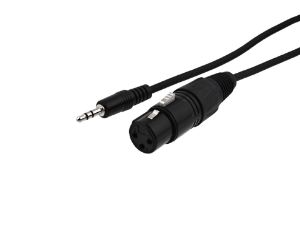 Picture of XLR Female to 3.5mm Stereo Plug - 6 FT