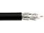 Picture of RG-6/UQ Quad Shielded Coaxial Cable - Riser (CMR), Black - 1000 FT