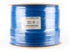 Picture of Cat6 Shielded Network Cable - Solid, STP, Blue, Riser (CMR) PVC - 1000 FT
