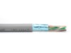 Picture of Cat6 Shielded Network Cable - Solid, STP, Gray, Riser (CMR) PVC - 1000 FT
