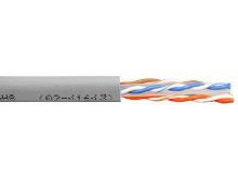 Picture of Solid CAT6 Network Cable Pull Box - Gray, Plenum (CMP), No Spline - 1000 FT