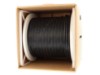 Picture of Solid CAT6e Network Cable Pull Box - Blue, 600 MHz, Plenum (CMP), Spline - 1000 FT