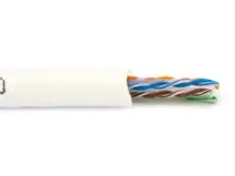 Picture of Solid CAT6e Network Cable Pull Box - White, 600 MHz, Plenum (CMP), Spline - 1000 FT