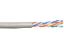 Picture of Solid CAT6e Network Cable Reel in a Box - Gray, 600 MHz, Riser (CMR) PVC - 1000 FT