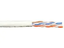Picture of Solid CAT6e Network Cable Reel in a Box - White, 600 MHz, Riser (CMR) PVC - 1000 FT