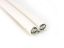 Picture of RG6 3.0 Ghz Siamese Coaxial Cable - Dual Shielded, CCS, Reel, White - 500 FT