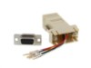Picture of Modular Adapter Kit - DB9 Female to RJ11 / RJ12 - Beige