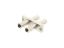 Show details for ST Multimode Duplex Fiber Adapter - PC (Physical Connector) Picture of ST Multimode Duplex Fiber Adapter - PC (Physical Connector)