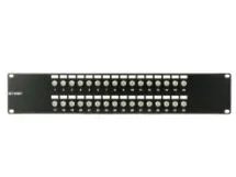 Picture of 32 Port Fully Loaded F-Type Coaxial Patch Panel - 2U
