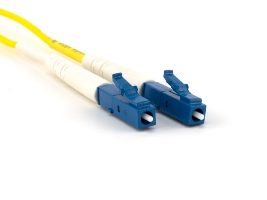 Picture of 20m Singlemode Simplex Fiber Optic Patch Cable (9/125) - LC to LC