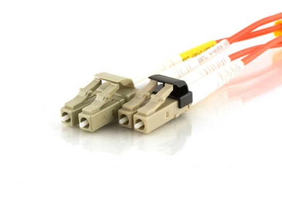 Picture of 2m Multimode Duplex Fiber Optic Patch Cable (62.5/125) - LC to Mini LC