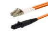 Picture of 2m Multimode Duplex Fiber Optic Patch Cable (62.5/125) - LC to MTRJ