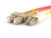 Picture of 4m Multimode Duplex Fiber Optic Patch Cable (50/125) - LC to SC