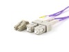 Picture of 30m Multimode Duplex OM4 Fiber Optic Patch Cable (50/125) - LC to SC