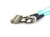Picture of 45m Multimode Duplex Fiber Optic Patch Cable (50/125) OM3 Aqua - Laser Opt - LC to ST