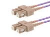 Picture of 4m Multimode Duplex OM4 Fiber Optic Patch Cable (50/125) - SC to SC