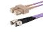 Picture of 30m Multimode Duplex OM4 Fiber Optic Patch Cable (50/125) - SC to ST