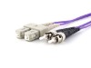 Picture of 30m Multimode Duplex OM4 Fiber Optic Patch Cable (50/125) - SC to ST