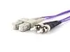 Picture of 30m Multimode Duplex OM4 Fiber Optic Patch Cable (50/125) - SC to ST