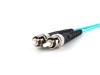Picture of 3m Multimode Duplex Fiber Optic Patch Cable (50/125) OM3 Aqua - Laser Opt - ST to ST