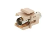 Picture of BNC Feed Through Keystone Jack - Ivory