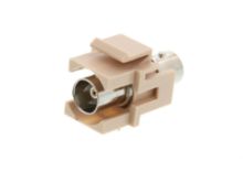 Picture of BNC Feed Through Keystone Jack - Ivory