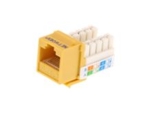 Picture of CAT6 SpeedTerm™ Keystone Jack 90 Degree 110 UTP - Yellow