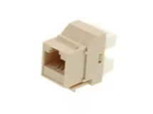 Picture of CAT6 SpeedTerm™ Keystone Jack 180 Degree 110 UTP - Ivory