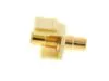 Picture of Feed Through Keystone Jack - RCA (Component / Composite) - Ivory - Color Coded White