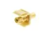 Picture of Feed Through Keystone Jack - RCA (Component / Composite) - Ivory - Color Coded Yellow