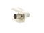 Picture of Fiber Optic Keystone Coupler - ST to ST Simplex - White