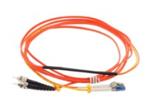 Picture of 2M Mode Conditioning Duplex Fiber Optic Patch Cable (62.5/125) - LC (equip.) to ST