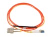 Picture of 1M Mode Conditioning Duplex Fiber Optic Patch Cable (50/125) - LC (equip.) to SC