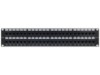 Picture of 48 Port CAT6 Rack Mount Patch Panel - 2U, TAA Compliant, RoHS Compliant