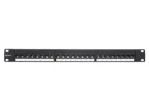 Picture of CAT6 High-Density Feed Through Patch Panel - 24 Port, 1U