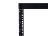 Picture of 2-Post Open Frame Network Relay Rack - 45U, M6 Cage Nut Rails