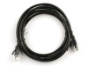 Picture of CAT5e Patch Cable - 10 FT, Black, Booted