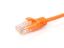 Picture of CAT5e Patch Cable - 2 FT, Orange, Booted
