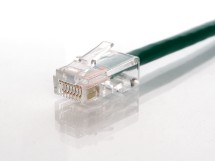 Picture of CAT5e Patch Cable - 2 FT, Green, Assembled