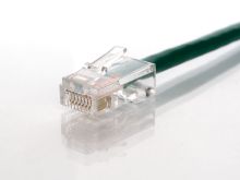 Picture of CAT5e Patch Cable - 14 FT, Green, Assembled