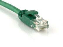 Picture of CAT6 Patch Cable - 1 FT, Green, Booted