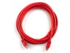 Picture of CAT6 Patch Cable - 10 FT, Red, Booted